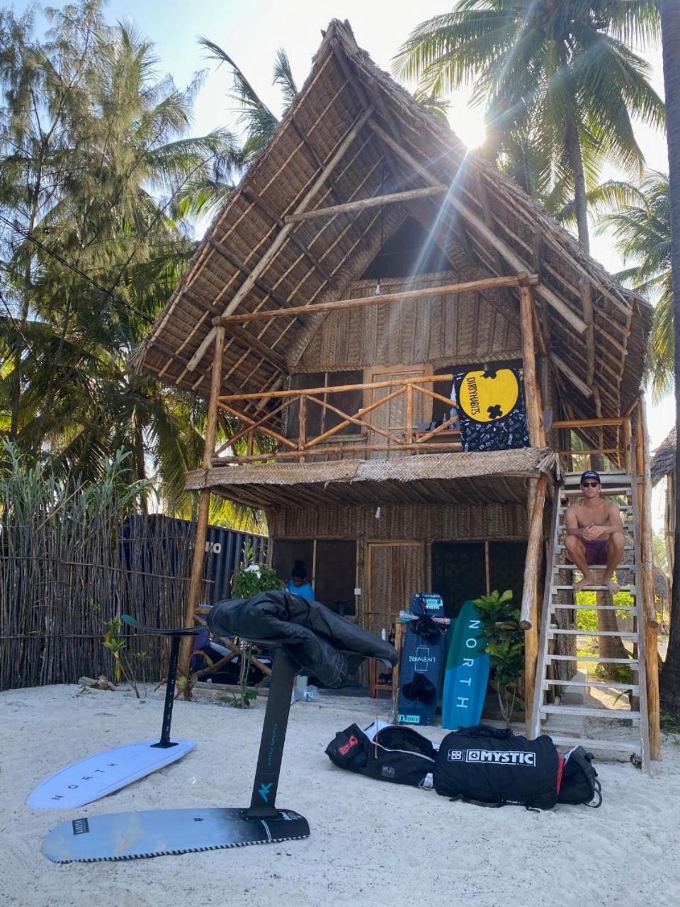 A Pousada Drifters Zanzibar Paje Exterior foto